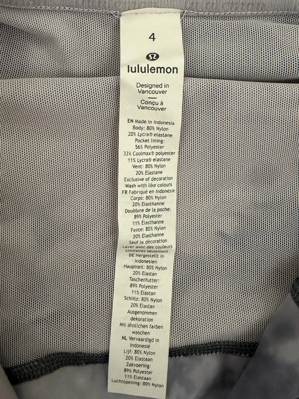 Tie-Dye Gray Lululemon Define Jacket